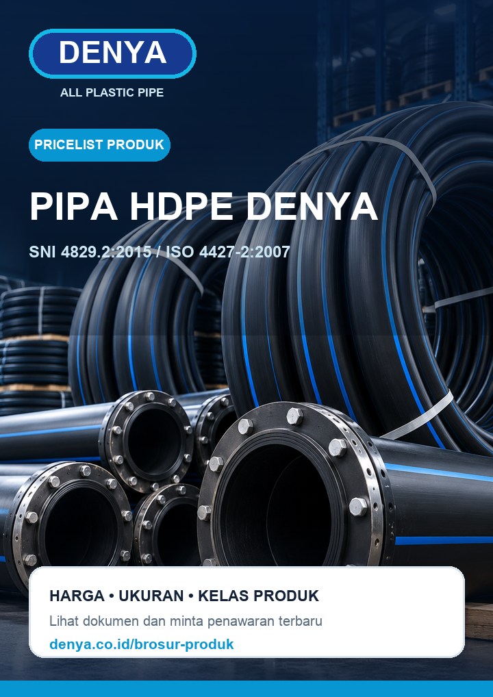 Sampul Pricelist Pipa HDPE SNI DENYA