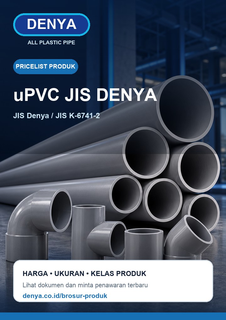 Sampul Pricelist uPVC JIS DENYA