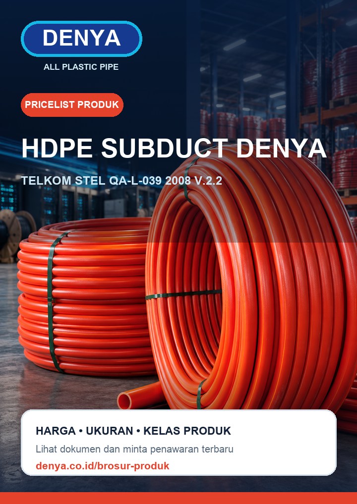 Sampul Pricelist HDPE Subduct DENYA