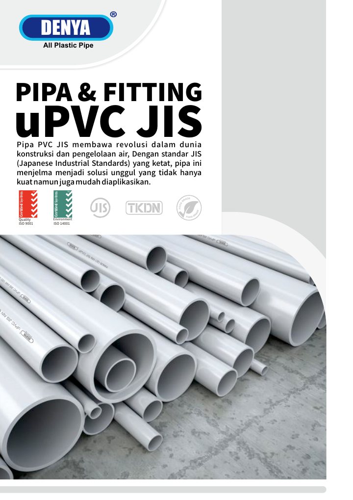Sampul Pipa & Fitting uPVC JIS DENYA