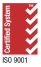 Tanda Certified System ISO 9001 dari SAI Global