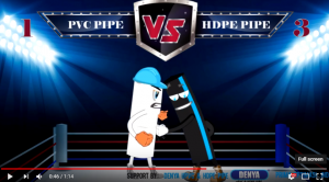 HDPE Pipe VS PVC pipe